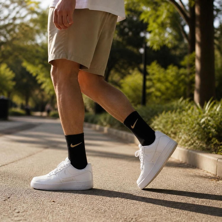 جوراب نیم ساق اسپرت وارداتی نایکی (Nike )